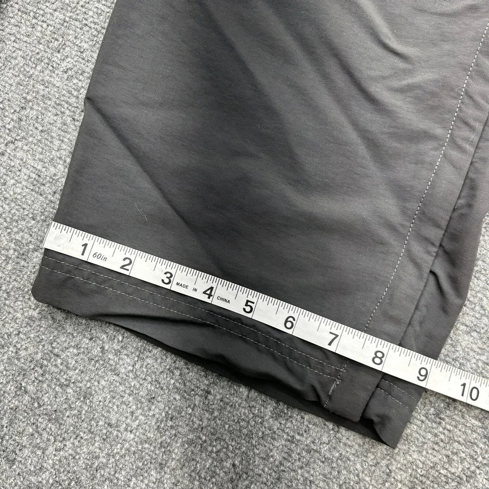 The North Face Pants Mens Large Gray Cargo Convertible Hiking Zip Off Nylon